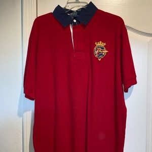 Vintage Polo Ralph Lauren Red shirt size XL